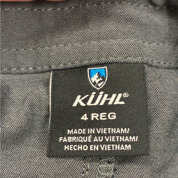 KUHL Trekr Pants Charcoal Gray Women’s Size 4 - Picture 10 of 13